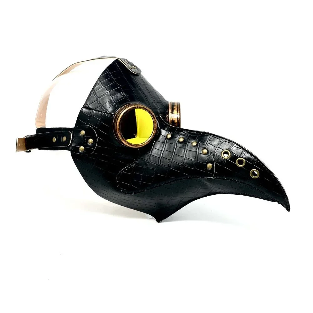 Steampunk Plague Doctor Mask, Long Nose Halloween Masquerade Party Masks